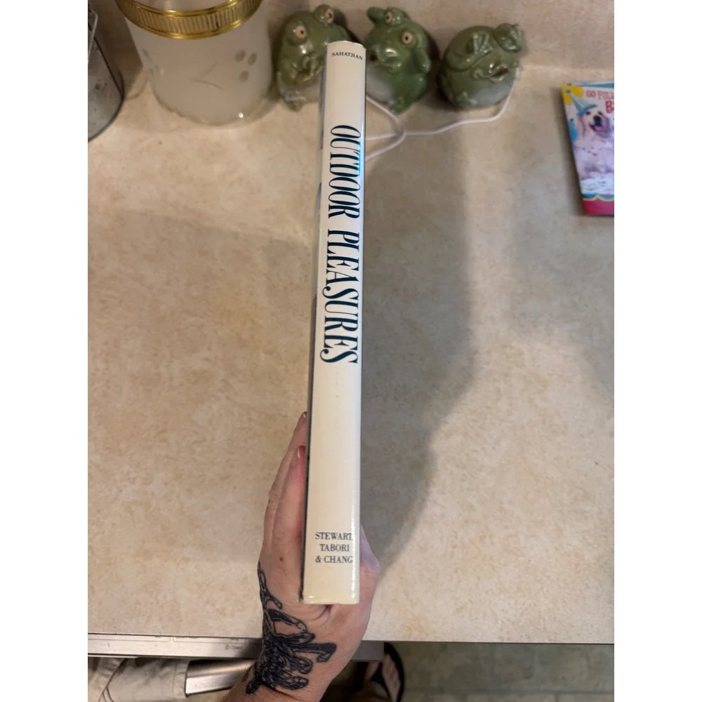 Outdoor Pleasures Martha Stewart Elizabeth Sahatjian 1985 First Edition Cookbook